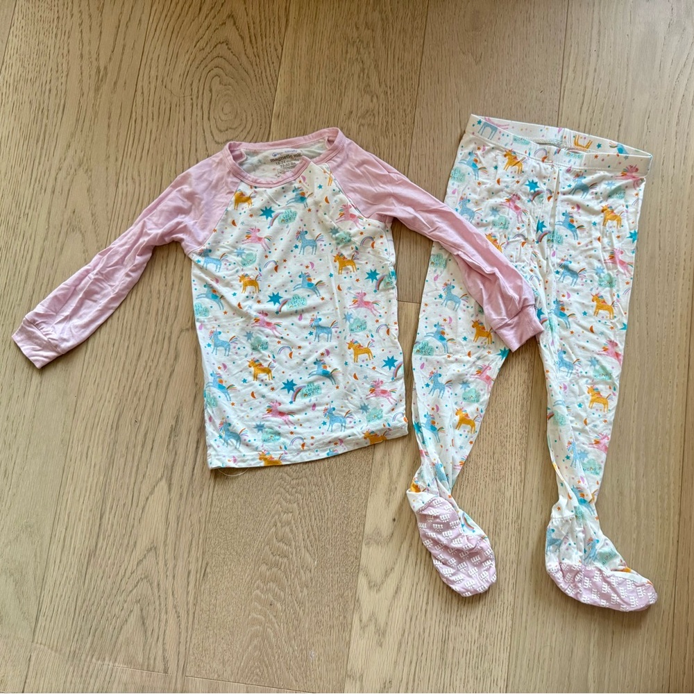 Magnetic Me Unicorn Pajama Set 18-24m